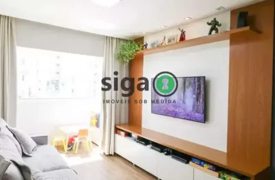 Apartamento à venda no jardim caravelas - 76m², 2 quartos, varanda, lazer completo e pet friendly