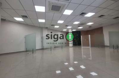 Loja comercial 424m² com 9 salas amplas brooklin proximo a berrini