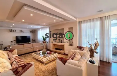 Apartamento à venda com  4 quartos,  281m2 no Panamby ,mobiliado