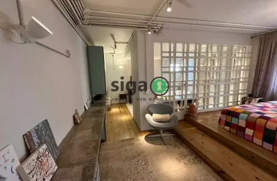 Apartamento 233m² para venda e locacao mobiliado com 2 dormitorios no campo belo