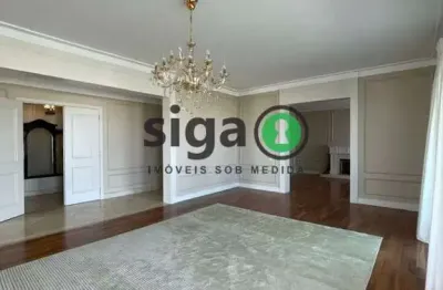 Apto no panamby com 430m²,venda ou locação, 4 suites, 6 vagas, escritório, semi mobiliado