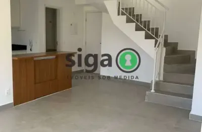 Apartamento duplex para locação , sem mobilia, com 2 suites, 2 vagas na vila madalena