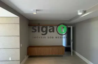 Apartamento para locação de 145 m² com 3 suítes e 2 vagas no itaim bibi