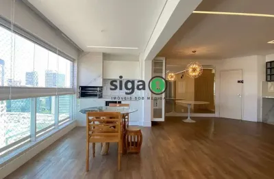 Apartamento á venda no brooklin -  reformado - 3 suítes, 3 vagas!!