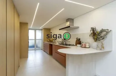 Apto à Venda no Jardim Paulista, com 3 suítes, 1 vaga reformado, Sem Mobília