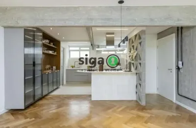 Apto com 115m², no Jardim Paulista , reformado ,3 quartos sendo 1 suíte,1 vaga, Sem Mobiliado