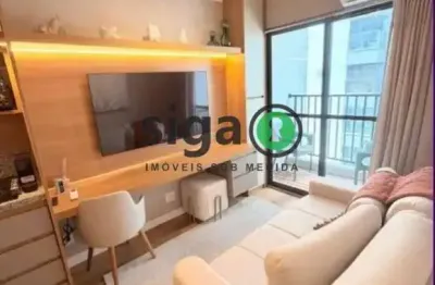 Apartamento com 30m³, em Pinheiros, Mobiliado, para Locação - São Paulo/SP
