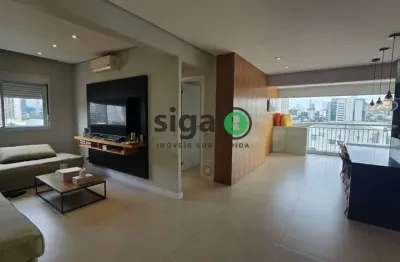 Apartamento à venda no Brooklin - 75 m² | 1 suíte + banheiro social | Reversível para 2 suítes