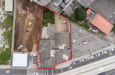 Terreno à venda na avenida república argentina, 5564, novo mundo, curitiba por r$ 2.595.400