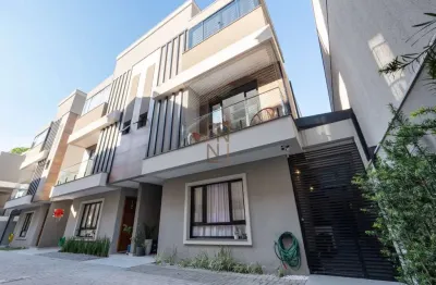 Casa em condomínio fechado com 3 quartos à venda na rua pará, 581, água verde, curitiba por r$ 1.350.000