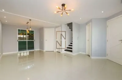 Casa em condomínio fechado com 3 quartos à venda na rua padre josé martini, 521, santa felicidade, curitiba por r$ 735.000