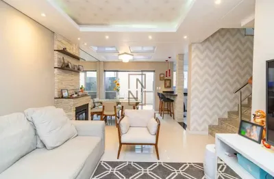 Casa em condomínio fechado com 3 quartos à venda na rua josé zaleski, 1502, capão raso, curitiba por r$ 790.000
