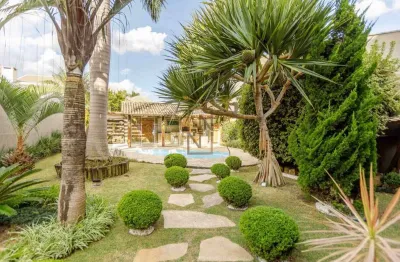 Casa em condomínio fechado com 4 quartos à venda na rua uniflor, 180, centro, pinhais por r$ 1.750.000