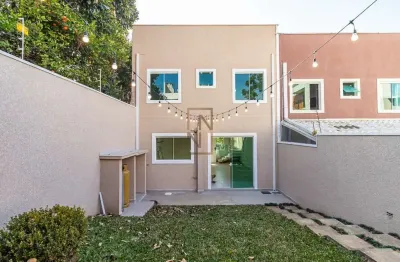 Casa em condomínio fechado com 3 quartos à venda na rua coronel carlos bardelli, 190, cajuru, curitiba por r$ 837.000