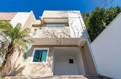 Casa em condomínio fechado com 3 quartos à venda na rua coronel carlos bardelli, 190, cajuru, curitiba por r$ 837.000