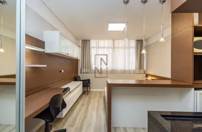 Apartamento com 1 quarto para alugar na rua visconde de nacar, 1510, centro, curitiba por r$ 2.100