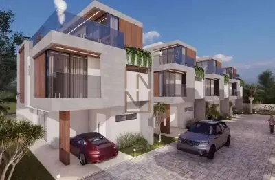 Casa em condomínio fechado com 3 quartos à venda na rua joão borsato, 611, portão, curitiba por r$ 1.560.000