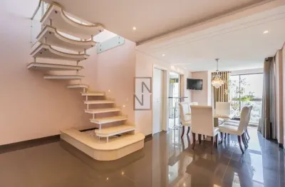 Cobertura com 3 quartos à venda na rua professor pedro viriato parigot de souza, 3000, campo comprido, curitiba por r$ 1.350.000