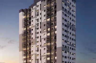 Apartamento com 02 dormitórios com suíte com área de lazer completa