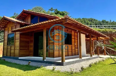 Chácara com casa nova em meio a natureza com terreno de 1.000m² à venda em tijucas/sc
