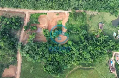 Lote para chácara em condomínio rural em meio a natureza à venda em canelinha/sc