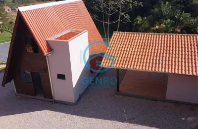 Casa de campo em meio a natureza com terreno de 2.000m² à venda em canelinha/sc