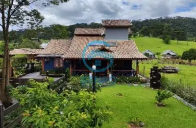 Pousada com 06 cabanas e 02 casas mobiliadas na serra catarinense à venda em urubici/sc
