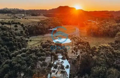 Pousada com 02 chalés e 02 cabanas de luxo na serra catarinense com terreno de 20.000m² à venda em urubici/sc