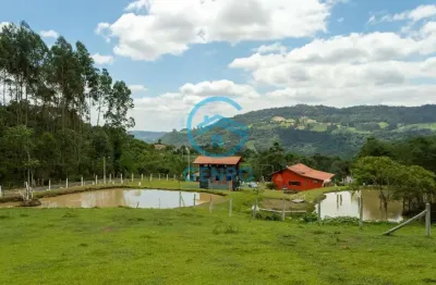 Sítio na serra catarinense com cachoeiras e terreno de 150.000m² ( 15 hectares ) à venda em alfredo wagner/sc
