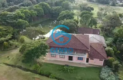 Sítio em meio a natureza com lagoa, cachoeira e terreno com 18.000m² ( 1.8 hectares ) em canelinha/sc