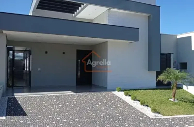Casa térrea com suite à venda no condomínio santa mônica iii - mogi guaçu/sp