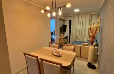 Apartamento todo planejado no portal das rosas, em mogi guaçu, sp