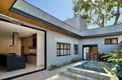 Casa em condominio fechado com 3 dormitorios suite closet cozinha gourmet piscina sistema fotovoltaico garagem