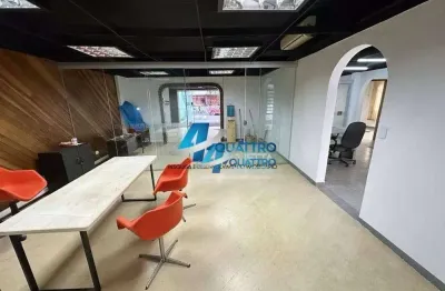Casa comercial para alugar com 10 salas, 280 m² no centro de londrina/pr