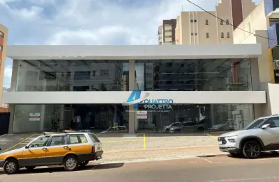 Loja para locação com 452 m² na região das clinicas, rua jorge velho - londrina