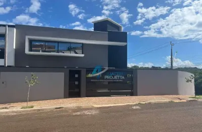 Sobrado à venda com 3 dormitórios no Portal de Versalhes II, 180 m² - Londrina