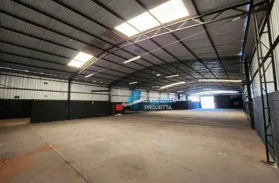 Barracão para alugar com 1.300 m² no jardim jockey club - londrina/pr