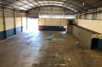 Barracão para locação com 800 m² no parque industrial buena vista - londrina/pr