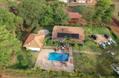 Chácara recanto sonhado 2, estrutura completa, 1.718,51 m², santo antônio de goiás - go