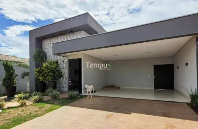 Casa alto padrão, 3 quartos 1 suíte com closet, em  bairro são francisco 1, senador canedo/go