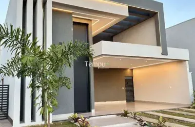 Casa em condomínio fechado com 3 quartos à venda na Alameda Bélgica, Terras Alpha Residencial 1, Senador Canedo