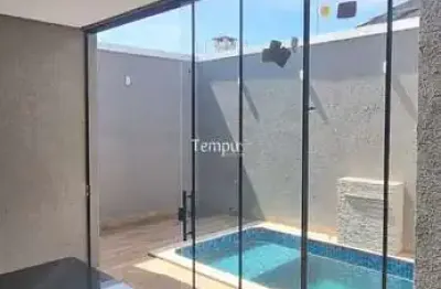 Casa alto padrão 155m² 3 suítes à venda no bairro jardim atlântico - goiânia/go