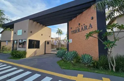 Solar terrara - sobrado alto padrão condomínio solar terrara, 116 m², 3 quartos 1 suite, lazer completo, sitio santa luzia, aparecida de goiânia-go