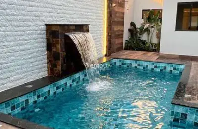 Casa alto padrão à venda no bairro setor faiçalville, com 200m² construídos, 3 suítes, completa em armários