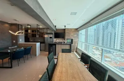 Atrium supreme residence - apartamento alto padrão, no atrium supreme residence todo mobiliado, com 3 suítes, closet, escritório, varanda gourmet