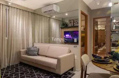 PARQUE AMERICA CANCUN - Apartamento com 2 Quartos e Lazer Completo no Parque América Cancún – Aparecida de Goiânia