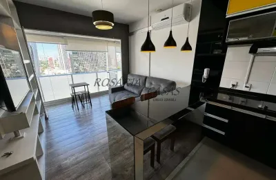 Apartamento com 1 quarto para alugar na Rua Henri Dunant, Santo Amaro, São Paulo