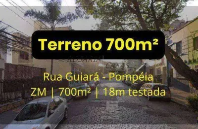 Terreno à venda na Pompéia, São Paulo 