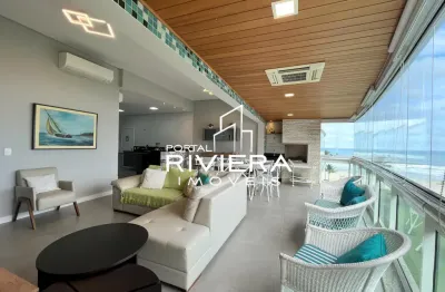Frontal ao mar, 4 suítes, vista permanente, excelente localização