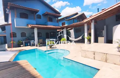 Casa em Condomínio fechado, 500m da Praia, com muito lazer e piscina privativa